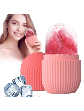 Yüz Ve Göz Altı İçin Silikon Buz Masaj Aleti - Soğuk Terapi buz silindiri