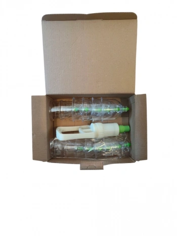 12 Li Hacamat Kupa Seti. 1 2 Parmak Pompa Hediye