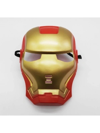 İron Man Maskesi - Demir Adam Maskesi 21x15 Cm