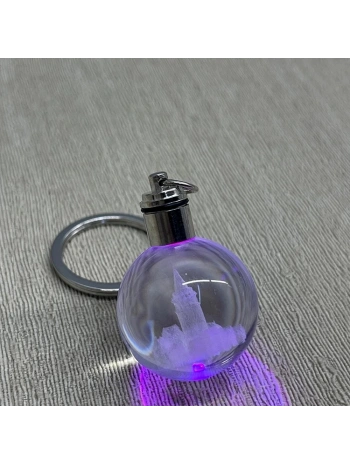 Ledli Galata Kulesi Tasarımı Kristal Anahtarlık Alk3780