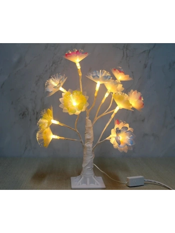 Dekoratif Ledli Çiçek Alk1735