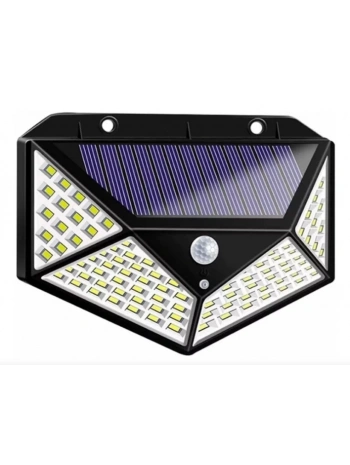Solar Hareket Sensörlü Du Lambası 100 Led Mz-303
