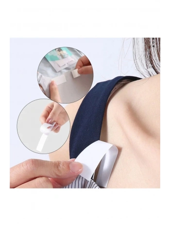 Vücut Ve Kıyafet Için Çift Taraflı Sabitleme Dekolte Abiye Gelinlik Elbise Sütyen Bantı