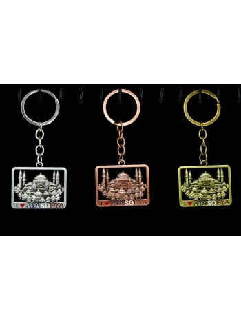 Metal Ayasofya Anahtarlık Alk2200