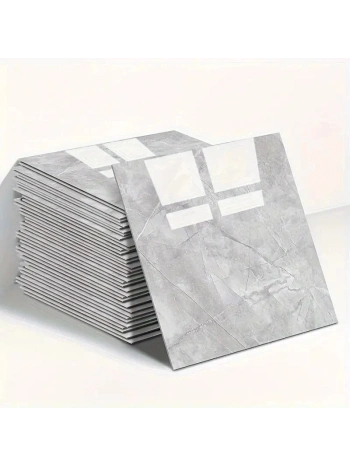 Gri Mermer Desen Du Sticker (30*30)