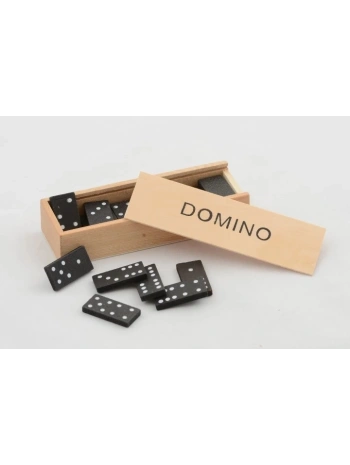 Ahşap Kutulu Domino Oyunu Alk4019
