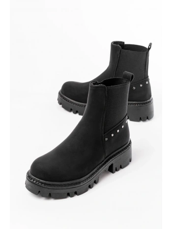 868-2005 Siyah Zümrüt Lastikli Günlük Kadın Bot