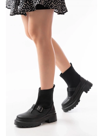 236-2034 Siyah Streç Günlük Kadın Bot