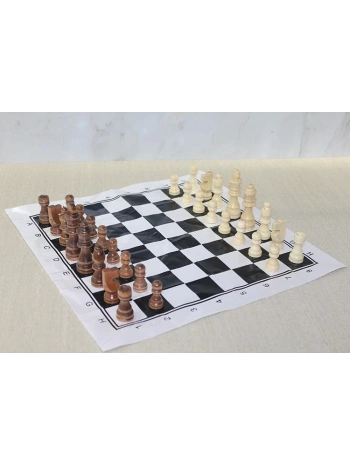 Ahşap Satranç Taşı 10 Cm Alk4017