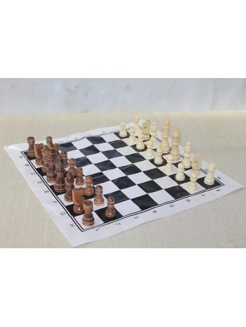 Ahşap Satranç Taşı 9 Cm Alk2603