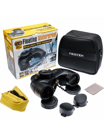 7x50 Profesyonel Dürbünü 1000m/132m Su Geçirmez Siyah