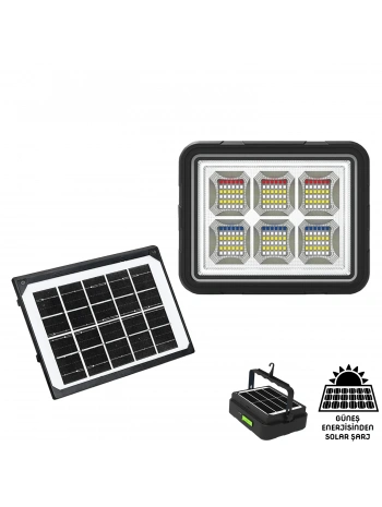 Wison 150w Güneş Enerjili Solar Kamp Feneriprojektör (ws-5570)