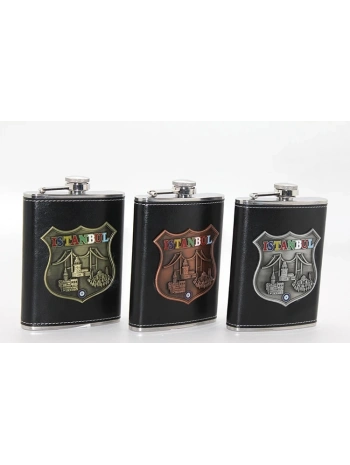 Paslanmaz Çelik İstanbul Yöresel Matara Alk3355