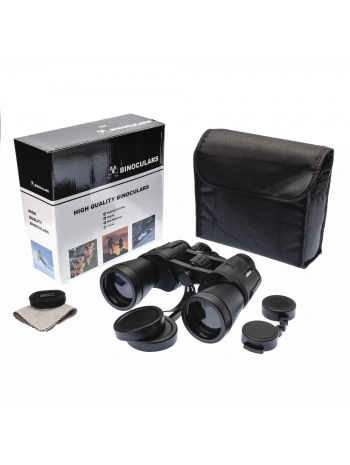 20×50 – Geniş Ön Mercekli – 1000m/56m El Dürbünü – Siyah