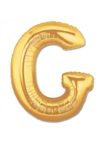 G Harf Folyo Balon Altın Renk  40 İnç