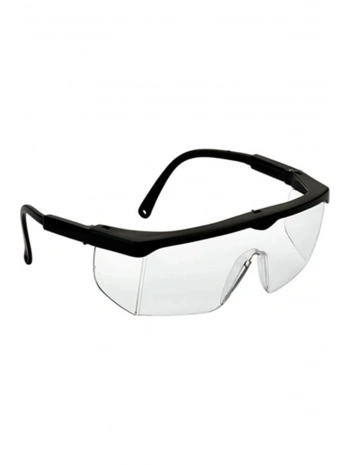 Tam Korumalı Şeffaf Ayarlı Çapak Laboratuvar Gözlüğü