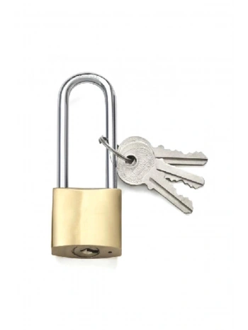 Sarı Uzun Asma Kilit 63 Mm