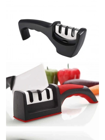 Profesyonel Bıçak Bileyici 3 Açılı Elmas Seramik Tungsten Çelik El Bıçakları Bileme