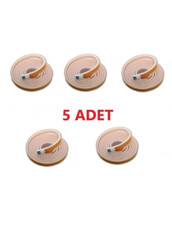 5 Adet 3 Metre Yapışkanlı Kapı Bandı Isı Yalıtım Süngeri