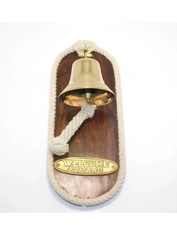 Duvara Asmalı Pirinç Çan 4806