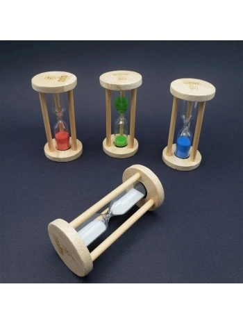 5 Dakikalık Ahşap Kum Saati
