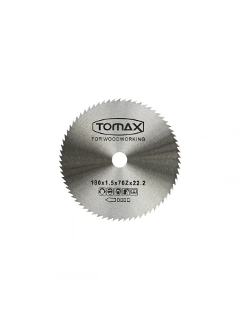 Ağaç Daire Testeresi (elmassız) 180x1,5 Diş 70z