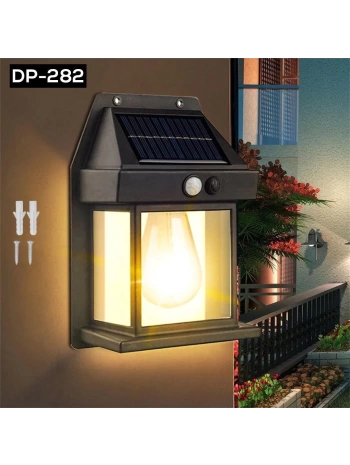 Ampül Şeklinde Solar Bahçe Lambası