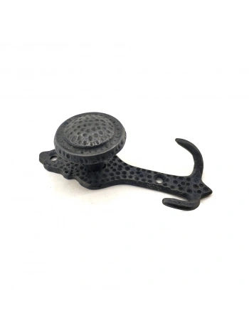 Antika Tarz Dekoratif Pirinç Portmanto Askı - 115x51 Mm, Oksit