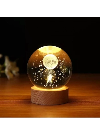 Astronot Tasarımlı Işıklı Küre