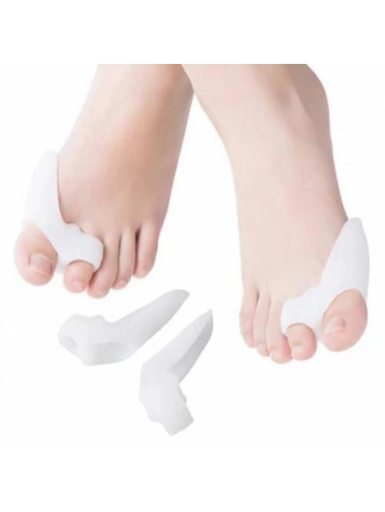 Baş Parmak Bunyon Silikonu Parmak Arası Destek Medikal Silikon  Ağrı Azaltmaya Yardımcı