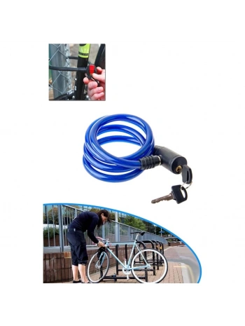 Bisiklet Kilidi Anahtarlı 11.5mm X 85cm