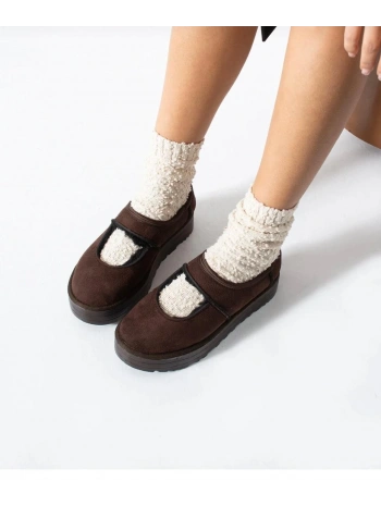 Carren Kahverengi Süet Bot