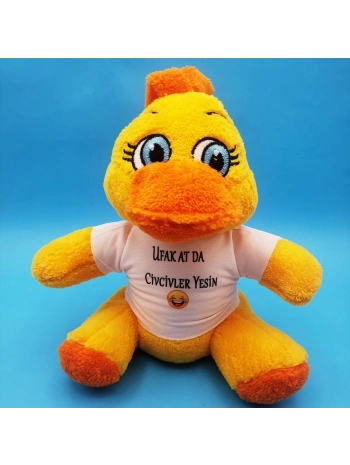 Civciv Oyuncak Ufak At Da Civcivler Yesin Tişörtlü
