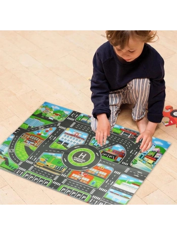 Çocuk Oyun Matı (mutlu Şehir Hayatı)