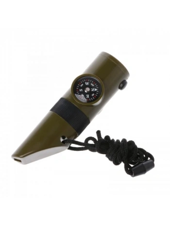 Çok Fonksiyonlu Askeridüdük Pusula Termometre Ile Led Işık