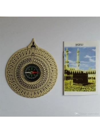 Cüzdan Şeklinde Kıble Tayini İçin Pusula