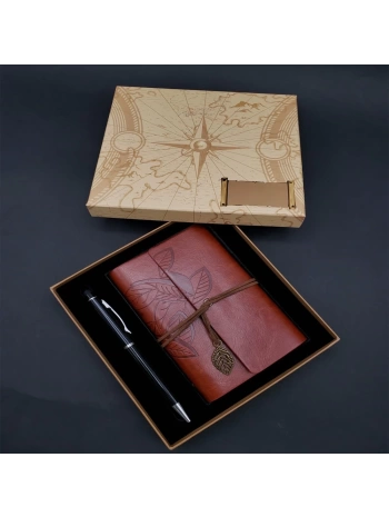 Defter Ve Siyah Touchpen Kalem Seti