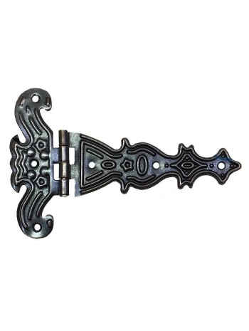 Dekoratif, Sac Tek Kuyruklu Menteşe - 40x68 Mm, Küçük, Eskitme, 100 Adet