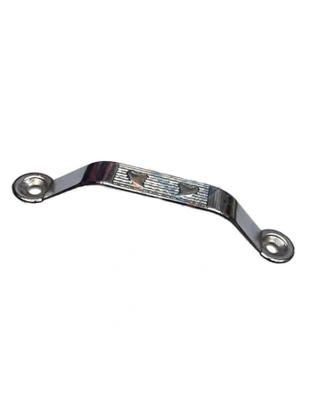 Dekoratif Zamak Kulp Dıştan - 64mm, Nikel, 1 Adet