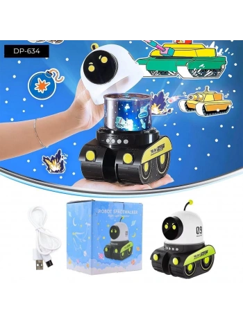 Dempower Robot Şeklinde Projektör Lamba