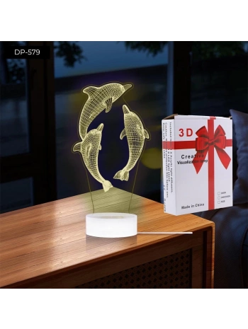 Dempower Yunus Şekilli Gece Lambası