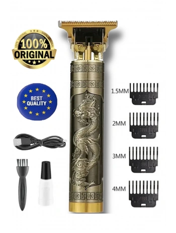 Dragon Çelik Kasa Profesyonel Saç Sakal Ense Çizim Tüm Vücut Tüyü Lazer Öncesi Tıraş Makinesi