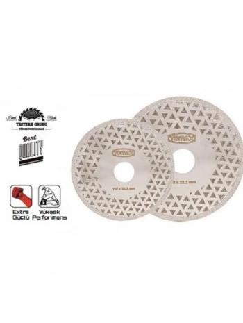 Elektrolize Elmas Kesici Disk - 180 Mm