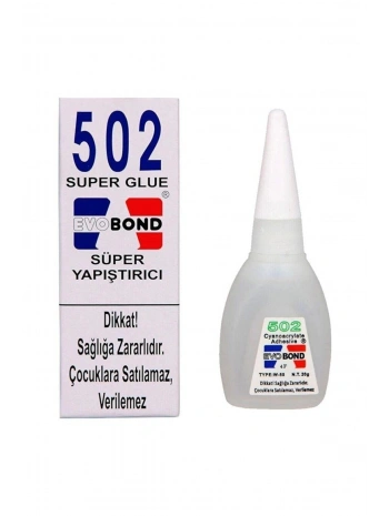 Evobond 502 Japon Yapıştırıcısı Süper Glue 20 Gr