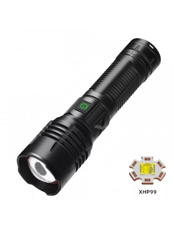 F-38  Yüksek Güç Ultra Spot Uzun Menzilli El Feneri Şarj Edilebilir Led   Güçlü El Fener Aydınlatma