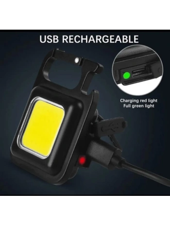 F.20a Mıknatıslı Kamp Feneri El Feneri 800 Lümen 30 Cob