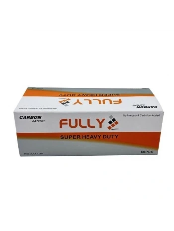 Fully Aaa Süper Heavy Duty İnce Kumanda Pil 60 Adet