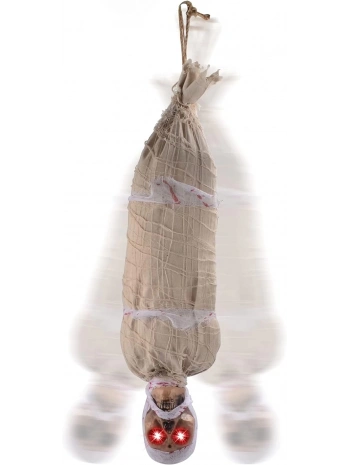 Halloween Sensörlü Işıklı Hareketli Mumya 25x75 Cm