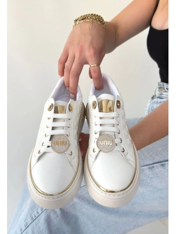 Jlar Beyaz Cilt Bağcıklı Spor Ayakkabı