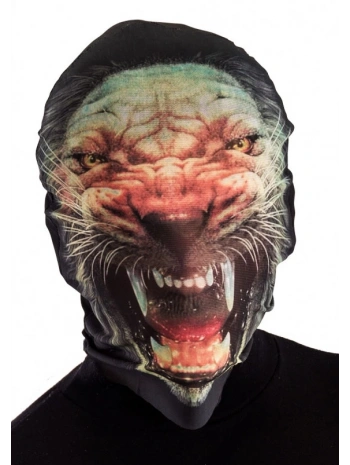 Kafaya Tam Geçmeli Aslan Maskesi - Streç Aslan Maskesi Model 3